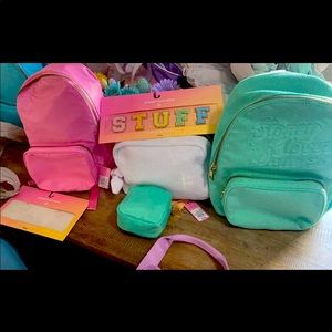 Stoney clover x Target aqua Terry backpack